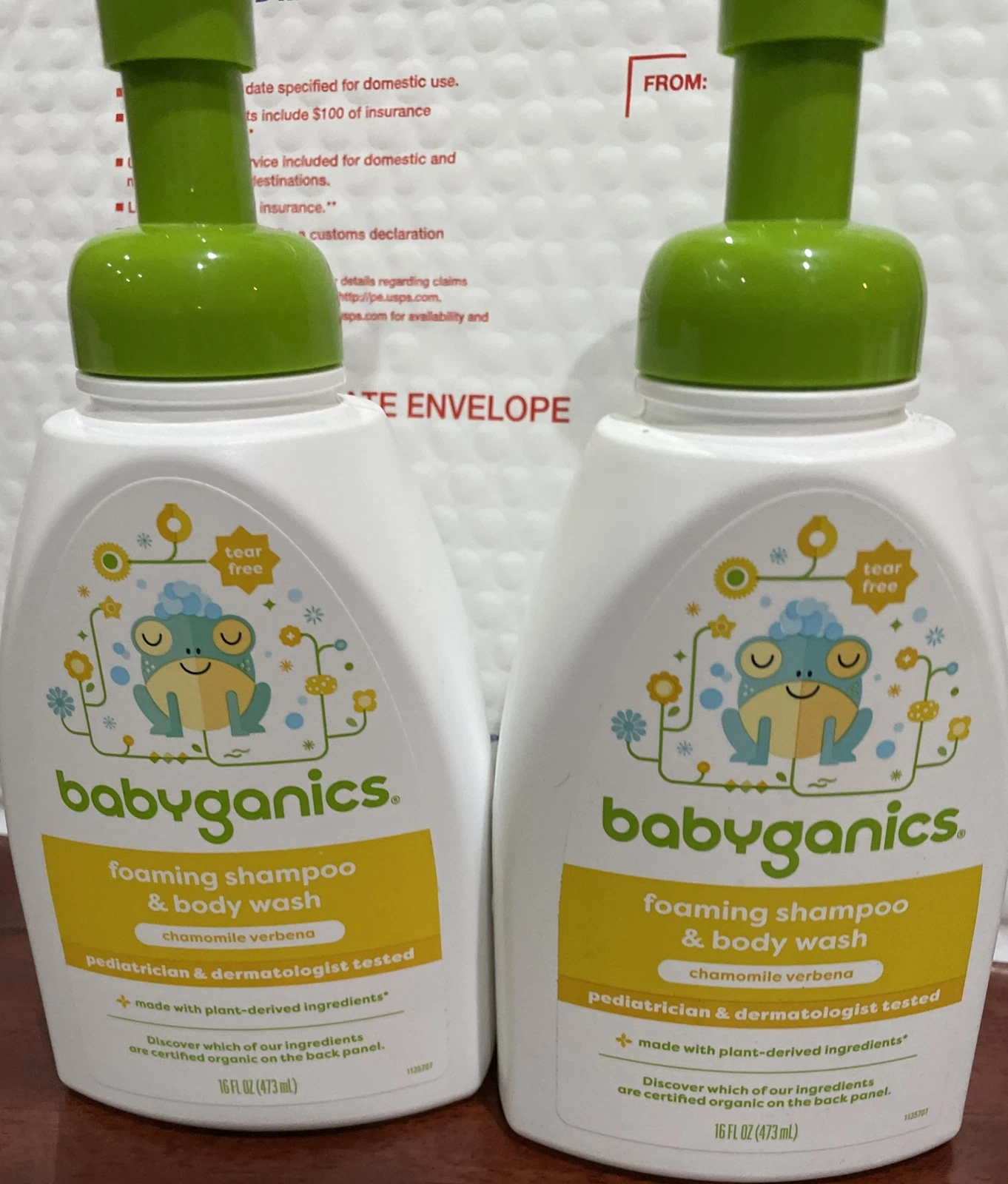 2 - Foaming Shampoo & Body Wash, Chamomile Verbena, 16 fl oz (473 ml) Each
