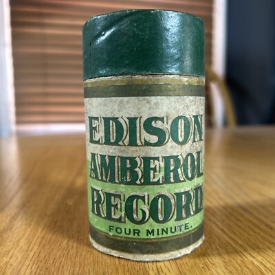 Edison Cylinder Record Motor King March 449 New York Military Band Untested