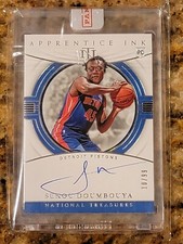 2019-20 Panini National Treasures Sekou Doumbouya Rookie Auto /99