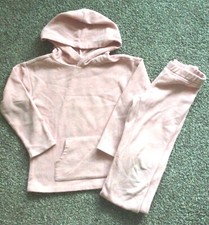 Crazy 8 fleece hooded sweatshirt and bottom, kids 5/6