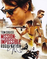 CHRISTOPHER MCQUARRIE signed autograph 20x25cm MISSION in person autograph COA