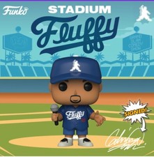 2x Gabriel Fluffy iglesias signed funko pop.  Read Description for shipping time