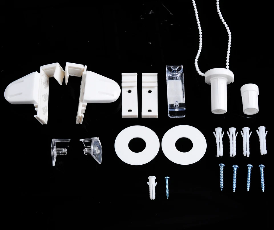 Doppelrollo Duo Rollo Klemmfix ohne Bohren Zebra Seitenzug Fenster Tür #324-a - Bild 4 von 4