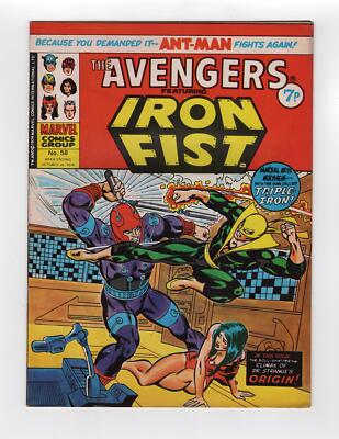1974 MARVEL PREMIERE #18, AVENGERS #46 & DOCTOR STRANGE #169 1ST WHIRLWIND UK