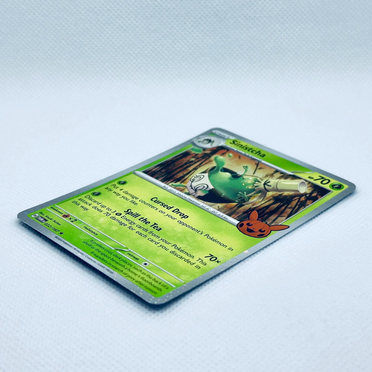Pokemon Trick or Trade 2024 Sinistcha Cosmos Holo Rare Card | eBay