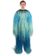 Unisex Hairy Warrior Mountain Bigfoot Yeti Costume  Ape Military Leader HC-1576