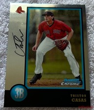 2018 Bowman Draft TRISTON CASAS #98B-TC 1988 20th Anniversary Boston Red Sox