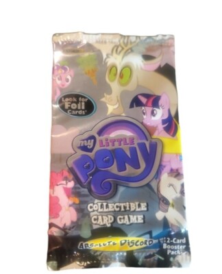 My Little Pony CCG Absolute Discord Booster Pack NEW Collectible Game TCG