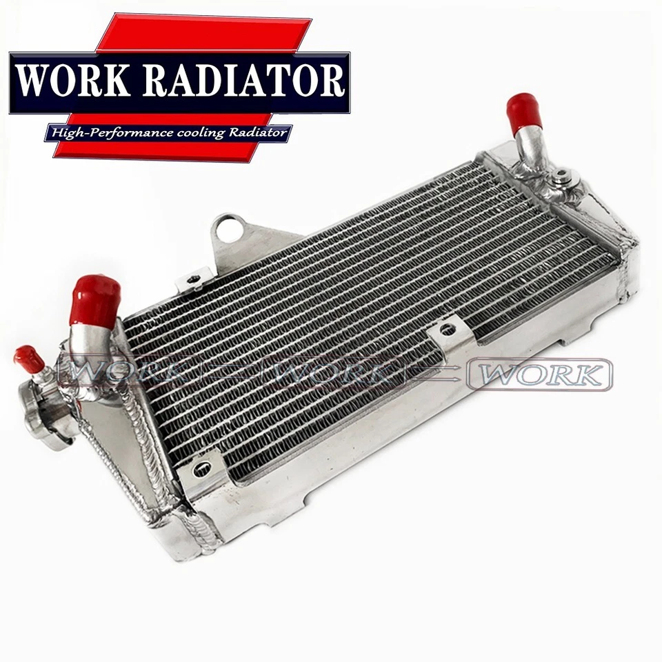 Aluminum Radiator For Kawasaki KLR650 KLR 650 1987-2007 1988 1989 2000 2001 2002 - Imagem 4 de 4