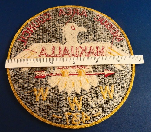 OA LODGE FLAP: OLD ISSUE: MAKUALLA 437 BACLPATCH - MODOC COUNCIL - Picture 4 of 4