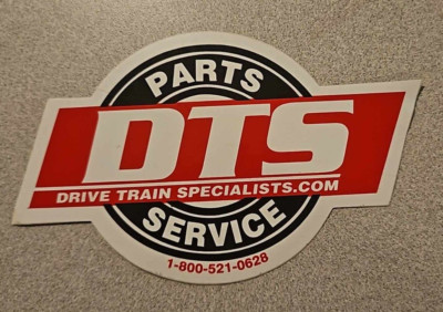 DTS Drive Train Specialists Sticker Decal Off Road Racing Tool Box