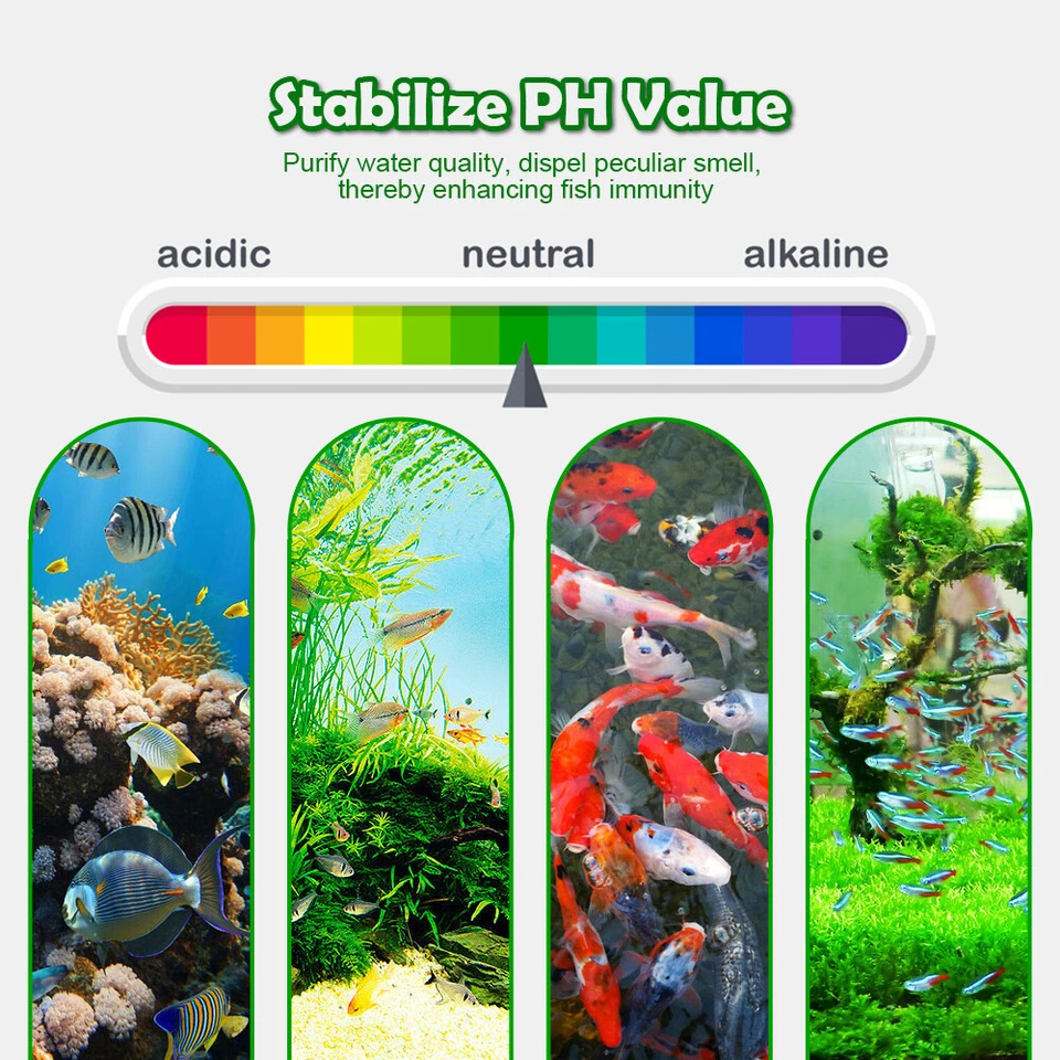 Medios filtrantes para pecera de acuario grande de 6 pulgadas de largo 100 bloques de cerámica orgánica Foto 2 de 3