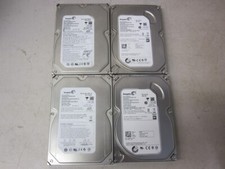 Lot of 4 Seagate 250GB 300GB SATA 3.5 HDDs ST250DM000 ST3300831AS - Works Great