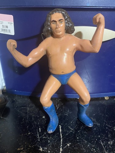 WWF Andre the Giant Long Hair Vintage 1984 Wrestli...