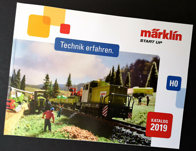 Märklin Katalog 2019 ''START UP - Technik erfahren.'', 66 Seiten, Neu!