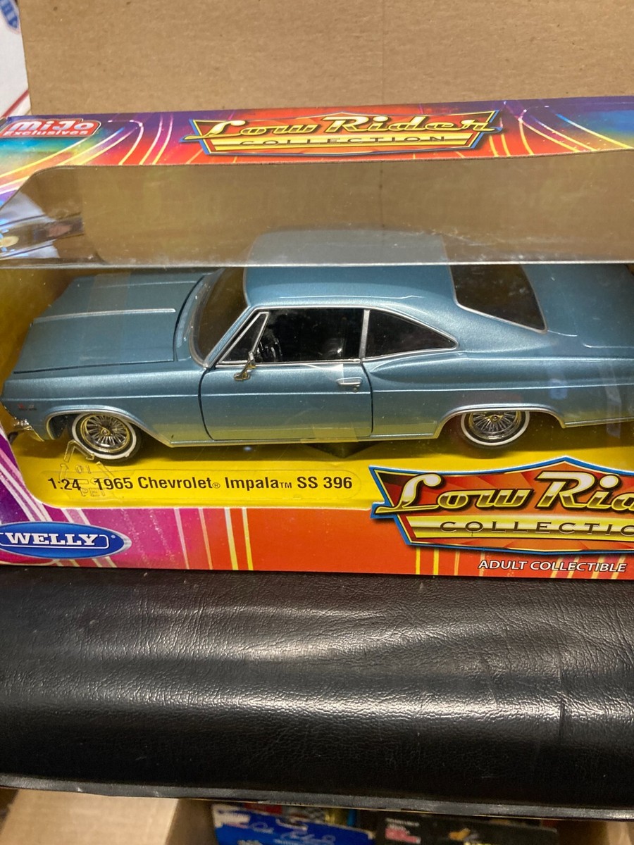 1:24 Welly 1965 Chevy Impala SS 396 / Blue / Low Rider | eBay