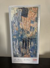 "The Avenue In The Rain" / Childe Hassam  500 Piece Jigsaw Puzzle  New Sealed