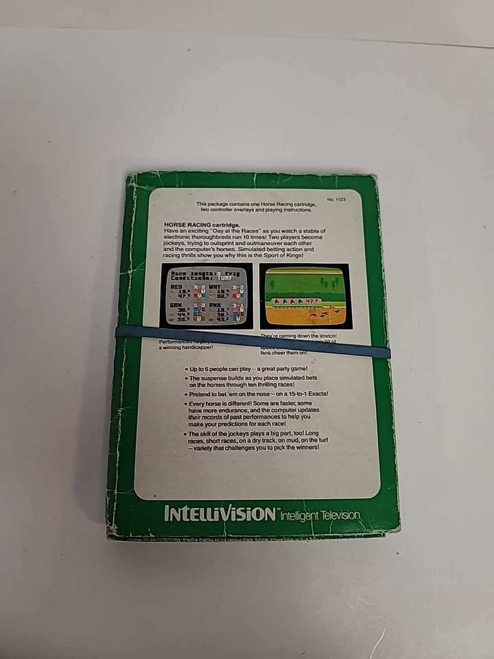 Horse Racing (Intellivision 1979)  CIB - Image 2 of 4