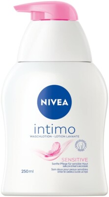 250ml Nivea intimo Waschlotion sensitive Pumpspender Intimbereich