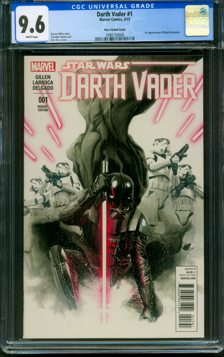 Star Wars Darth Vader 1 CGC 9.6 Alex Ross Variant 4/15 | eBay