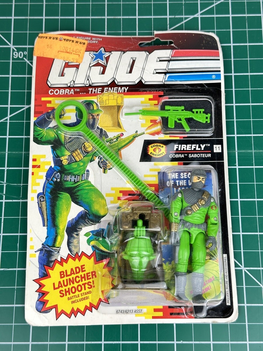 GI Joe Battle Corps Firefly #11 Cobra Saboteur 1991 Hasbro Action