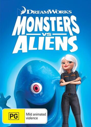 Monsters Vs Aliens (DVD, 2009) NEW/SEALED REGION-4 FREE LOCAL POSTAGE - Picture 1 of 1
