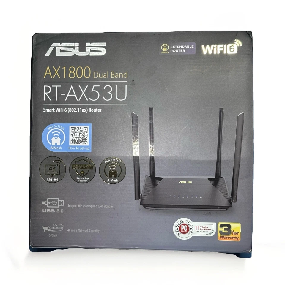 Asus Routeur Wifi sans fil Dual Banc Rt-ax53u