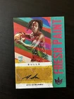 Ayo Dosunmu 2021-22 Court Kings Fresh Paint Rookie Autograph Pink /8 #RC Auto SP