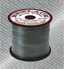 Pepperell Rexlace Plastic Lacing .0938" X100Yd, Silver Sparkle