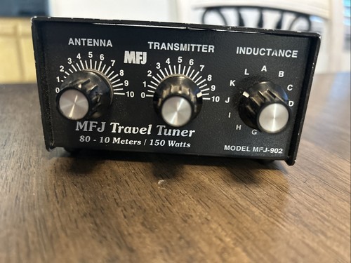 MFJ travel tuner mfj-902 80-10 meters 150 watts - Picture 1 of 2