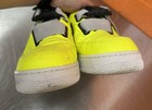Size 10.5 Nike Air Force 1 Utility Low Volt AO1531 700 Neon Yellow Gray White — photo 7