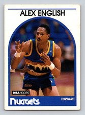 Alex English Denver Nuggets 1989 NBA Hoops #120