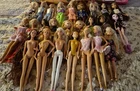 Barbie Doll Pool & Vintage Barbie Dolls, Moxie Girlz, Etc TLC Dolls Lot 25 Count