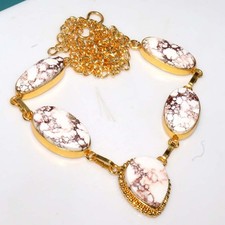 Decent Wild Horse Golden Plated Necklace 19