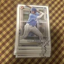 Carter Jensen Bowman 1st Paper Lot Of 10