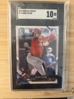 New ListingTopps 2018 Bowman Chrome Shohei Ohtani #1 Rookie Angels SGC 10 Card