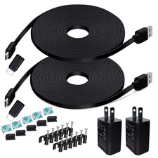 26FT Power Extension Cable Charger for Blink Outdoor 4 4Th Gen / 3Rd Gen /Xt2,Wy