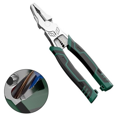 Ergonomic 9 Inch Wire Cutter Pliers with Chrome Vanadium Steel Construction