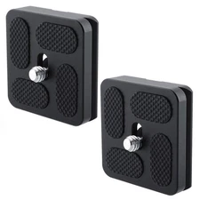PU-40 Arca Swiss Quick Release Plate with 1/4" Screw for Camera Tripod Ball Head