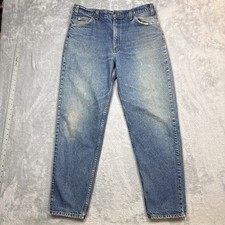 Vintage Levi's 550 Jeans Mens 36x32 Fits 35X31 Distressed Stain Orange Tab 90s