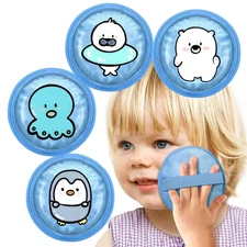 Large Kids Ice Packs for Boo Boos, 4 Packs Toddler Gel Ice Packs Wrap for Injur