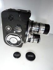 VINTAGE Arco Model CR-8 Double 8 Film. kamera 1,4/6,5mm; 1,4/13mm;1,4/38mm.READ