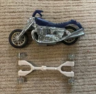 HOT WHEELS REDLINE RUMBLERS BLUE MOTORCYCLE ROAD HOG