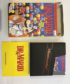 Dr. Mario (Nintendo NES) CIB *Tested And Working