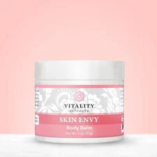 Vitality Extracts SKIN ENVY Balm - Moisturizer, Beeswax, Vitamin A, Skin - 2oz.