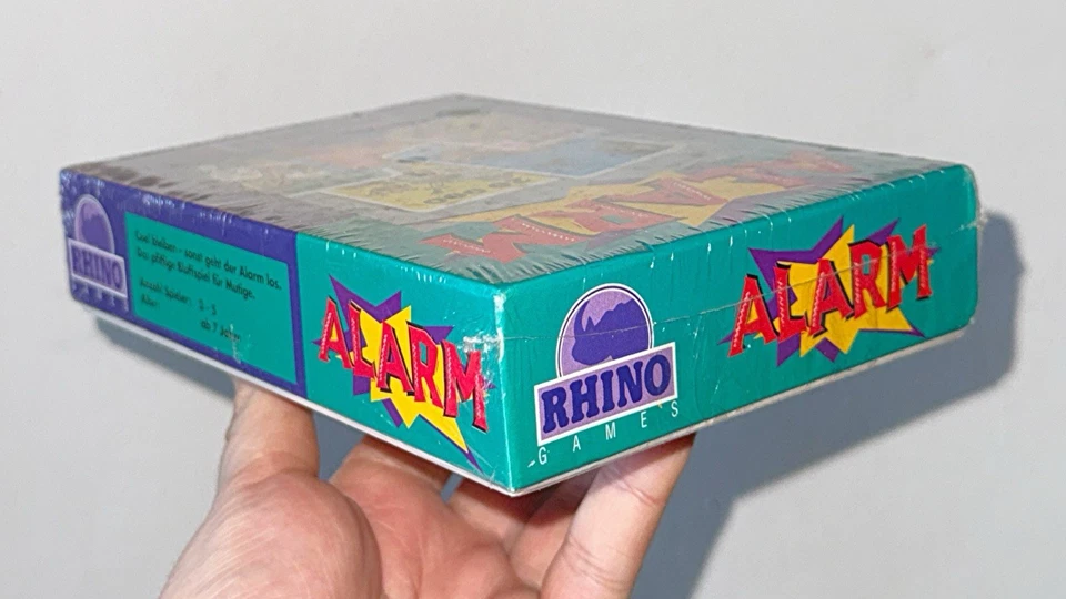Neu: Alarm Kartenspiel 1992 Rhino Games Bluffen AG Müller Einbrecher Spiel 90s - Bild 4 von 4