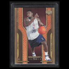 David Noel Rookie /1750 #123 2006 Upper Deck Hardcourt Milwaukee Bucks Card NBA. rookie card picture