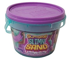 Slimy Gloop Slimy Sand Moldable Stretchable 1.5 LB Bucket Purple