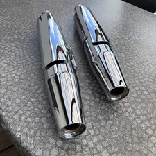 Harley-Davidson Orginal-Auspufft&ouml;pfe inkl. Katalysator f&uuml;r Dyna-Modelle