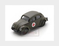 1:87 Schuco Volkswagen Beetle Kafer Maggiolino Ambulance 1955 452680600 Modellba